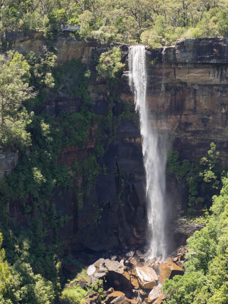 The 80-metre plunge to the Yarrunga Valley, Fitzroy Falls, Morton NP