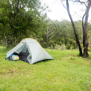 Camping, Alexanders Hut, South-East Forest National Park
