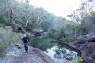 unnamed pool on Kangaroo Creek